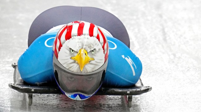 Team USA skeleton racer Katie Uhlaender