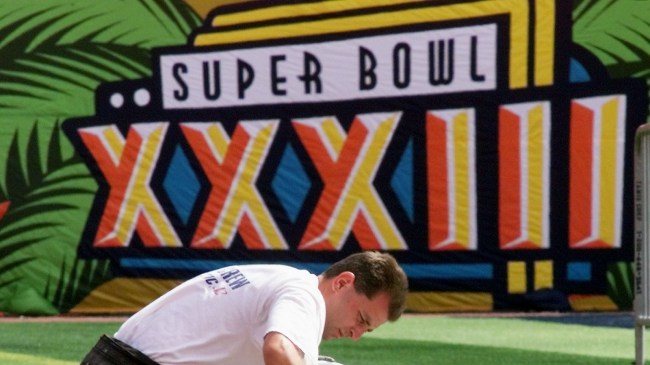 super bowl xxxiii logo