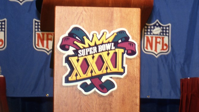 super bowl xxxi logo