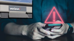 Verizon outage user with no cell service