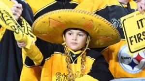 Young Pittsburgh Steelers fan
