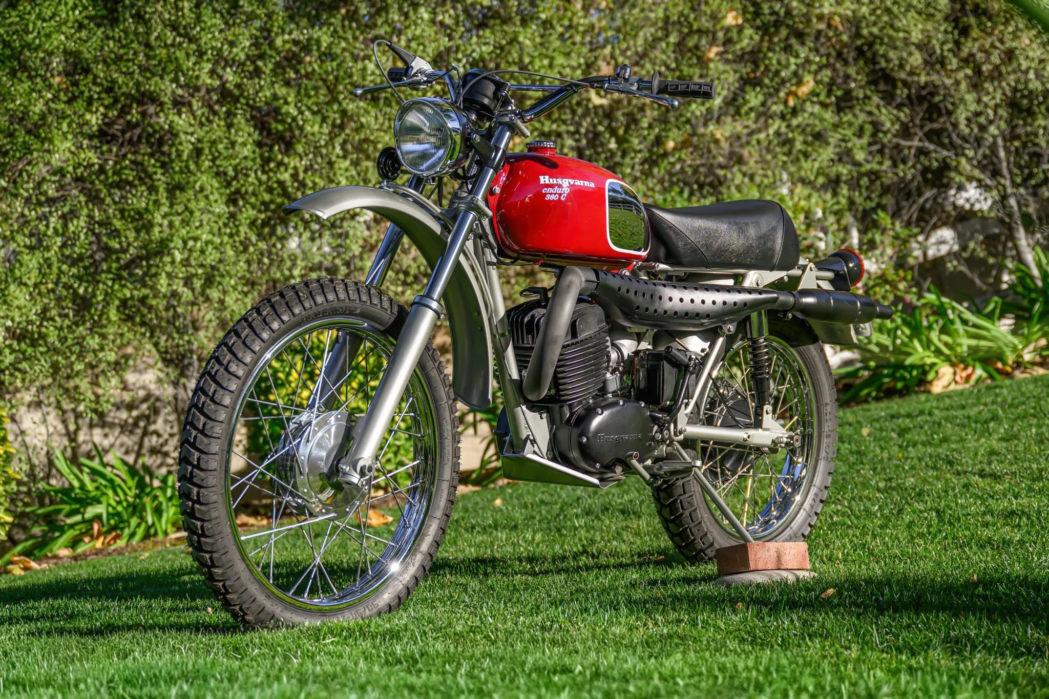 Hunter S. Thompson 1972 Husqvarna Motorcycle