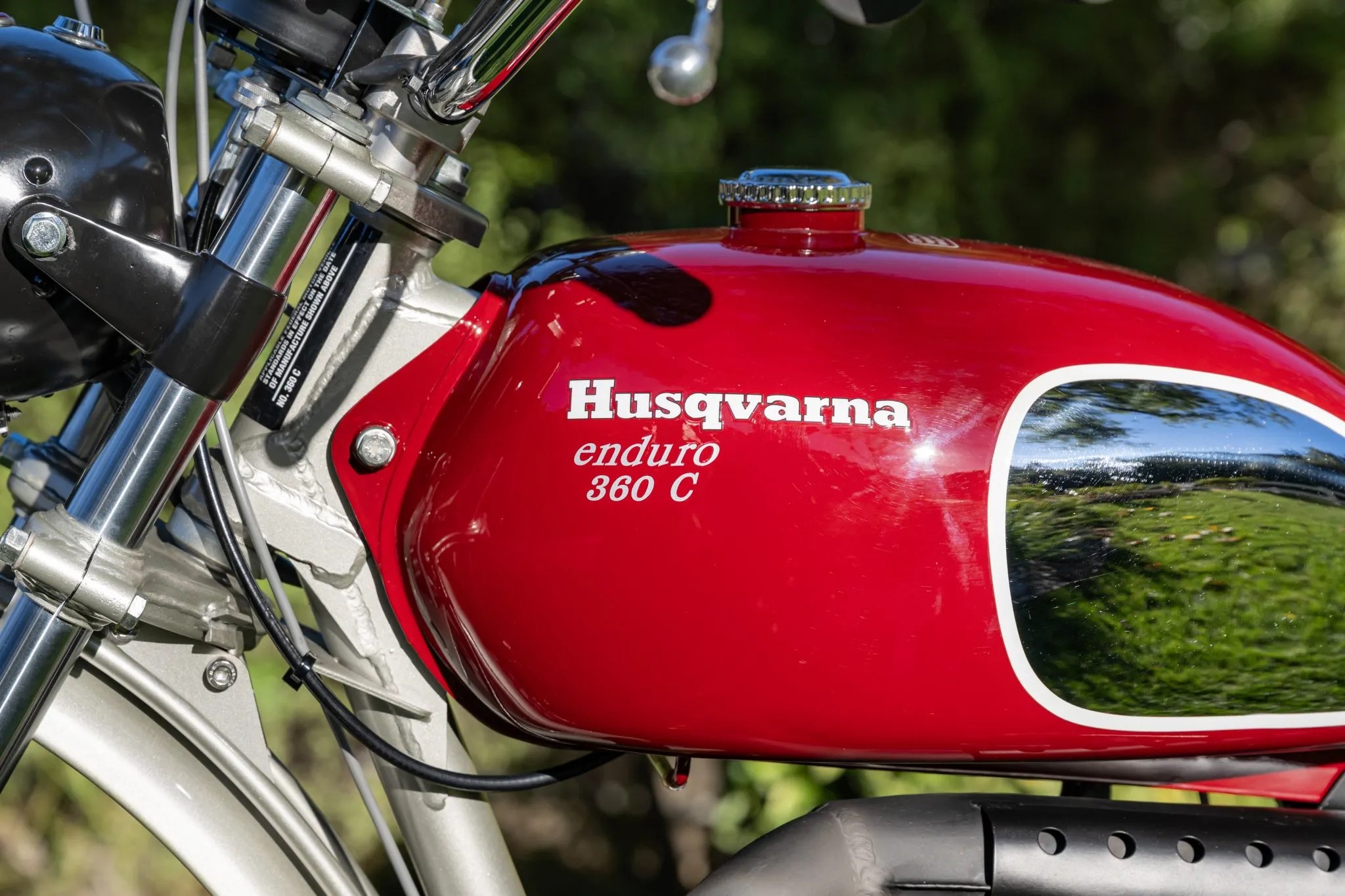 Hunter S. Thompson 1972 Husqvarna Motorcycle
