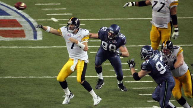 Ben Roethlisberger Super Bowl Steelers-Seahawks