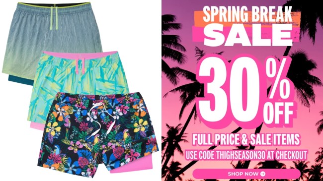 Chubbies athletic shorts on sale