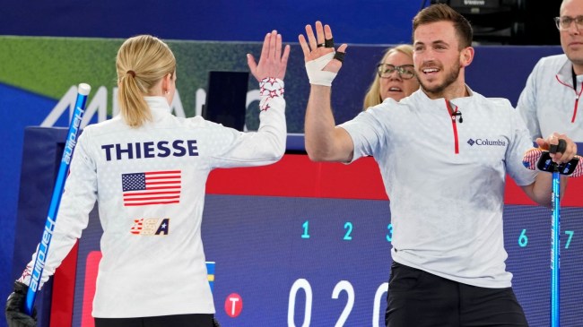USA Olympic Curling Korey Dropkin Cory Thiesse