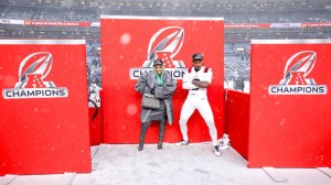 Stefon Diggs and Cardi B