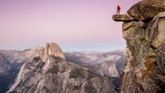 Glacier Point at Yosemite National Park