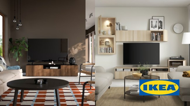 IKEA living room setups