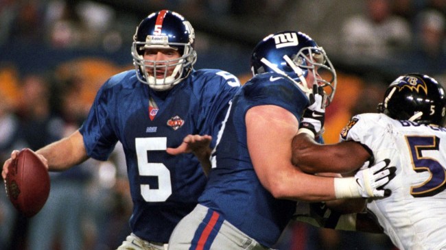 Kerry Collins Super Bowl Giants-Ravens