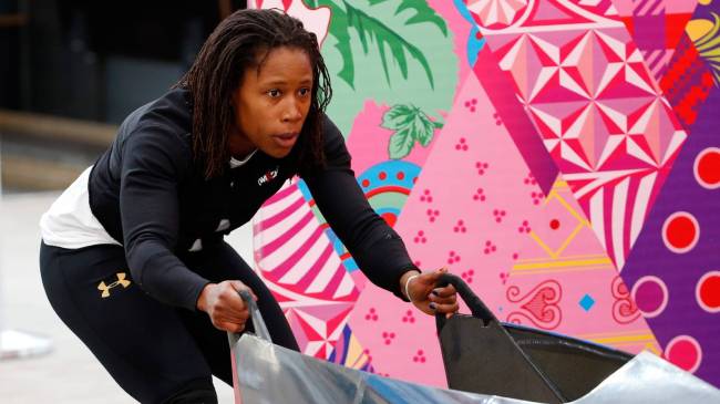 Team USA bobsledder Lauryn Williams at 2014 Winter Olympics