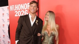 NY Giants’ Jaxson Dart Shows Off Instagram Model GF Marissa Ayers At NFL Honors In California