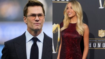 Tom Brady Grinds On TikTok Model Alix Earle At Super Bowl Party In California
