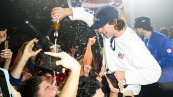 Team USA Hockey Sings National Anthem At Miami Nightclub, Spray $150k Worth Of Champagne While Celebrating Gold Medal Win