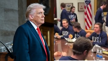 President Trump Served Team USA McDonald’s Double Cheeseburgers At The White House