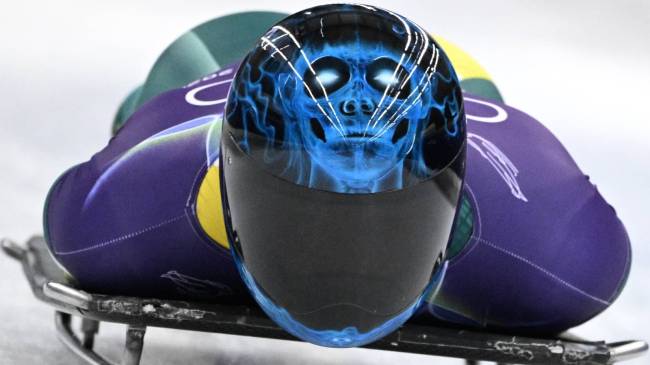 Australian skeleton racer Nicholas Timmings at 2026 Winter Olympics