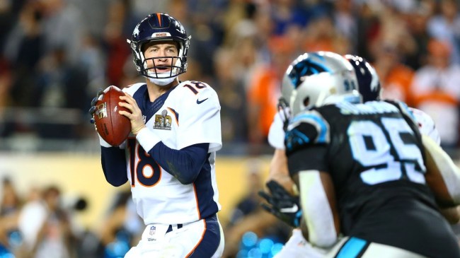 Peyton Manning Super Bowl vs. Panthers