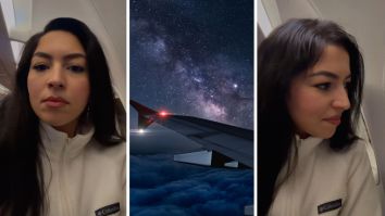 ‘Why Is No One Looking?’: Pilot Tells Passengers To Look Out The Left-Hand Side Of The Plane. Then A Passenger Can’t Believe Her Eyes