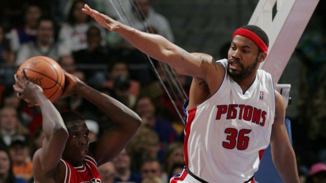 Rasheed Wallace Detroit Pistons