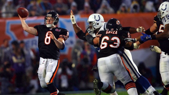 Rex Grossman Chicago Bears Super Bowl Colts