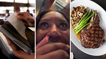 Woman Goes To A Texas Steakhouse, Orders The Tomahawk. She Cries When She Sees The Bill