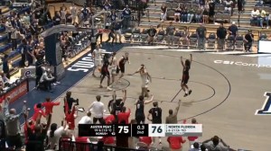 Austin Peay Basketball Timeout Technical Foul Chris Webber North Florida Buzzer-Beater