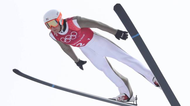 American ski jumper Ben Loomis at Winter Olympics