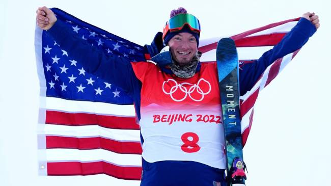 American skier David Wise at 2022 Winter Olympics