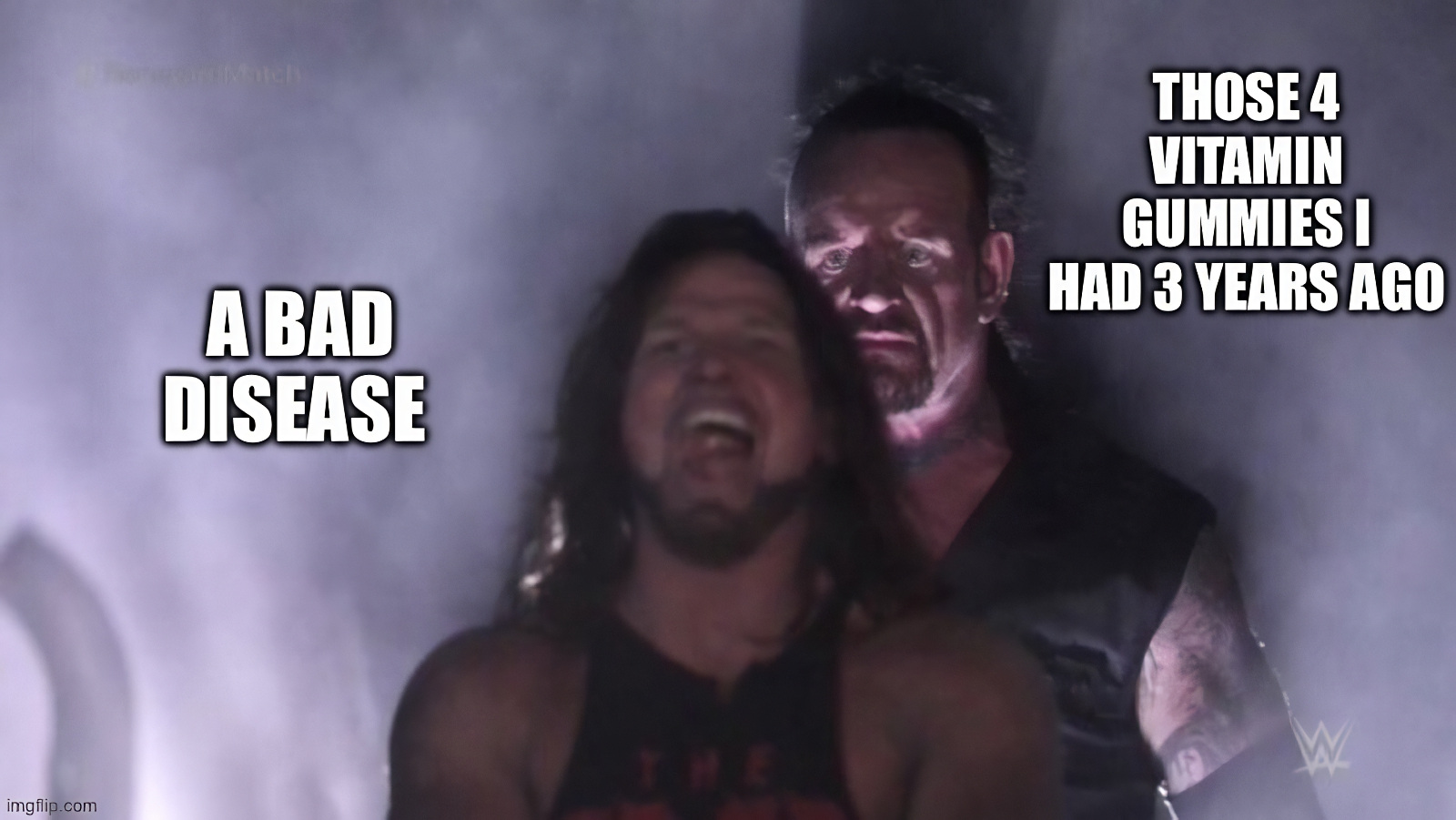hilarious AJ Styles and Undertaker meme