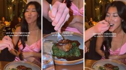Hand Model Orders Steak At Restaurant On Night Out. Then She Makes An Unusual Request: ‘Can’t Take The Risk’