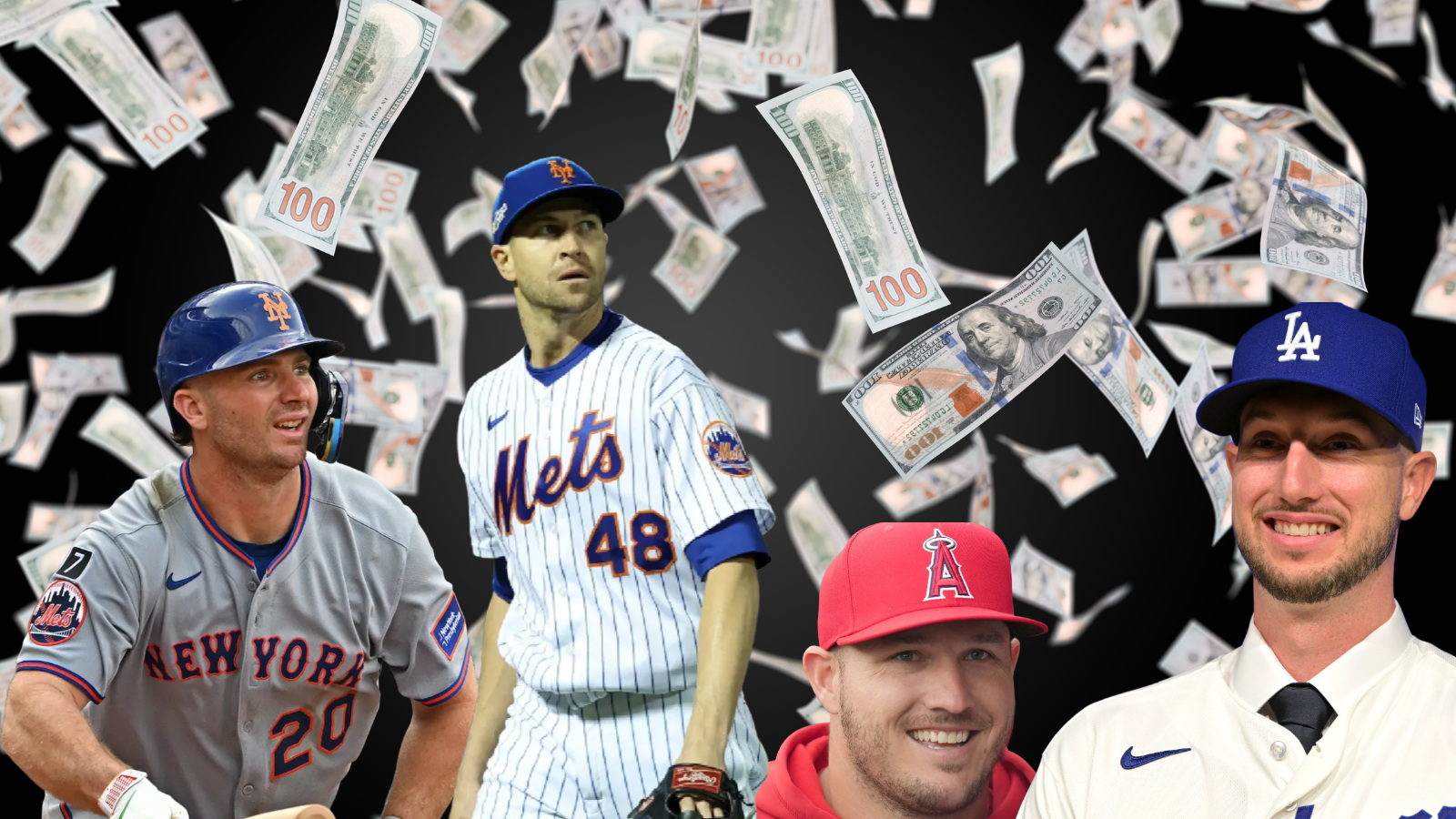 composite of the highest paid MLB players of the 2026 season