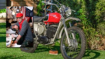 Hunter S. Thompson’s Beautifully-Restored 1972 Husqvarna 360C Enduro Motorcycle For Sale On Bring A Trailer