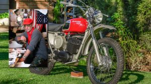 Hunter S. Thompson 1972 Husqvarna Motorcycle