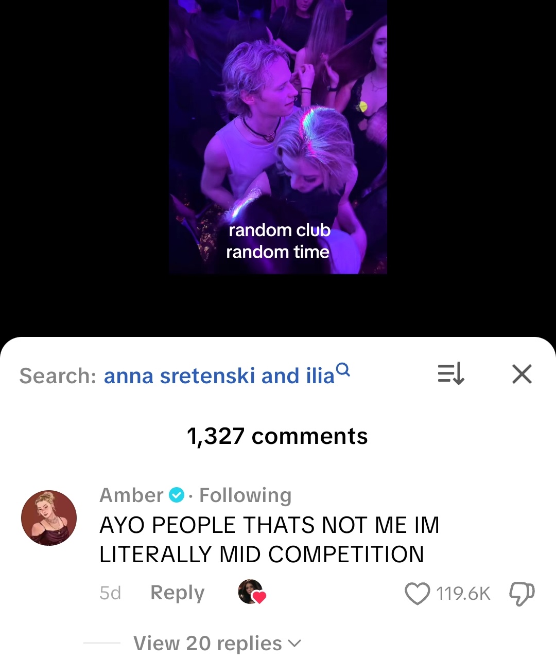 Ilia Malinin dancing club olympics