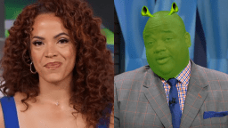 Elle Duncan Obliterated, Sent Jason Whitlock To The Nether Region With A Shrek Diss While They Were Arguing About Bad Bunny