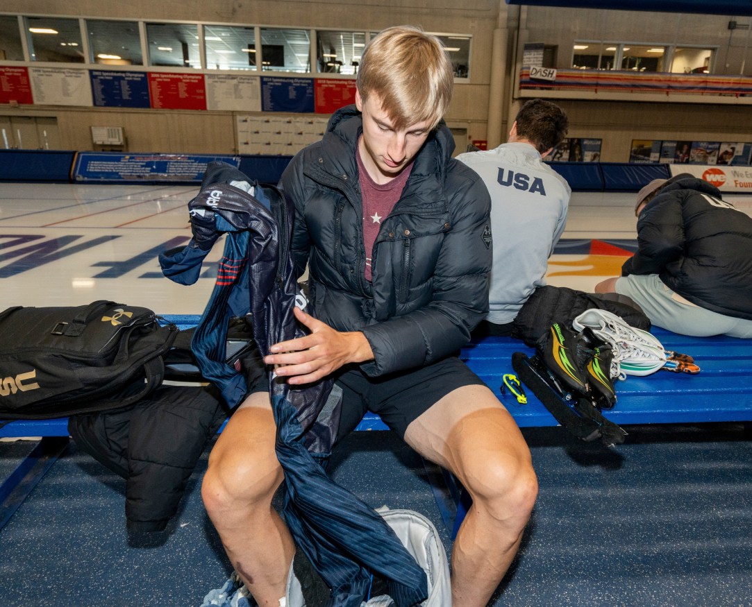 Jordan Stolz Workout Routine Quad Muscles Squats