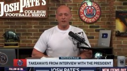 ESPN’s Josh Pate Turns Off Comments And Claims He’s Being Targeted By Bots After President Trump Interview Bombs