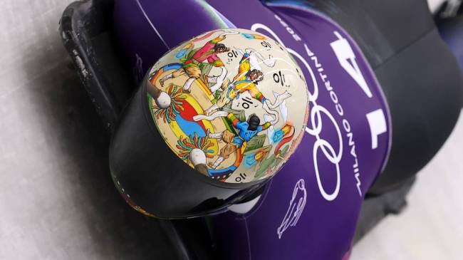 South Korea skeleton racer Kim Ji-Soo at Winter Olympics