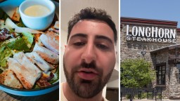 Los Angeles Man Orders Longhorn Steakhouse Takeout. Then He Sees The Portion Of Meat That They Give Him: ‘Come On’
