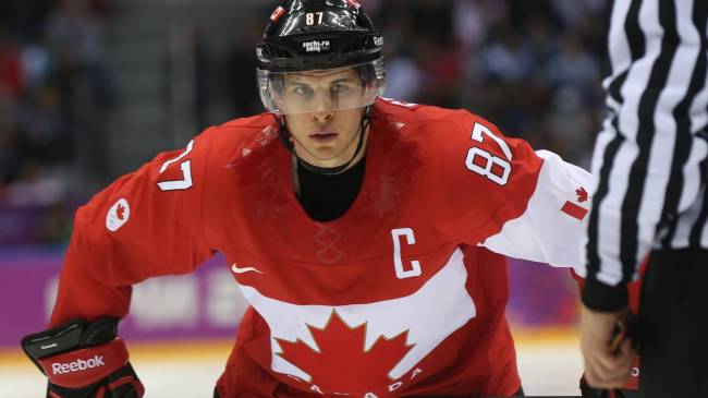 Sidney Crosby at 2014 Winter Olympics