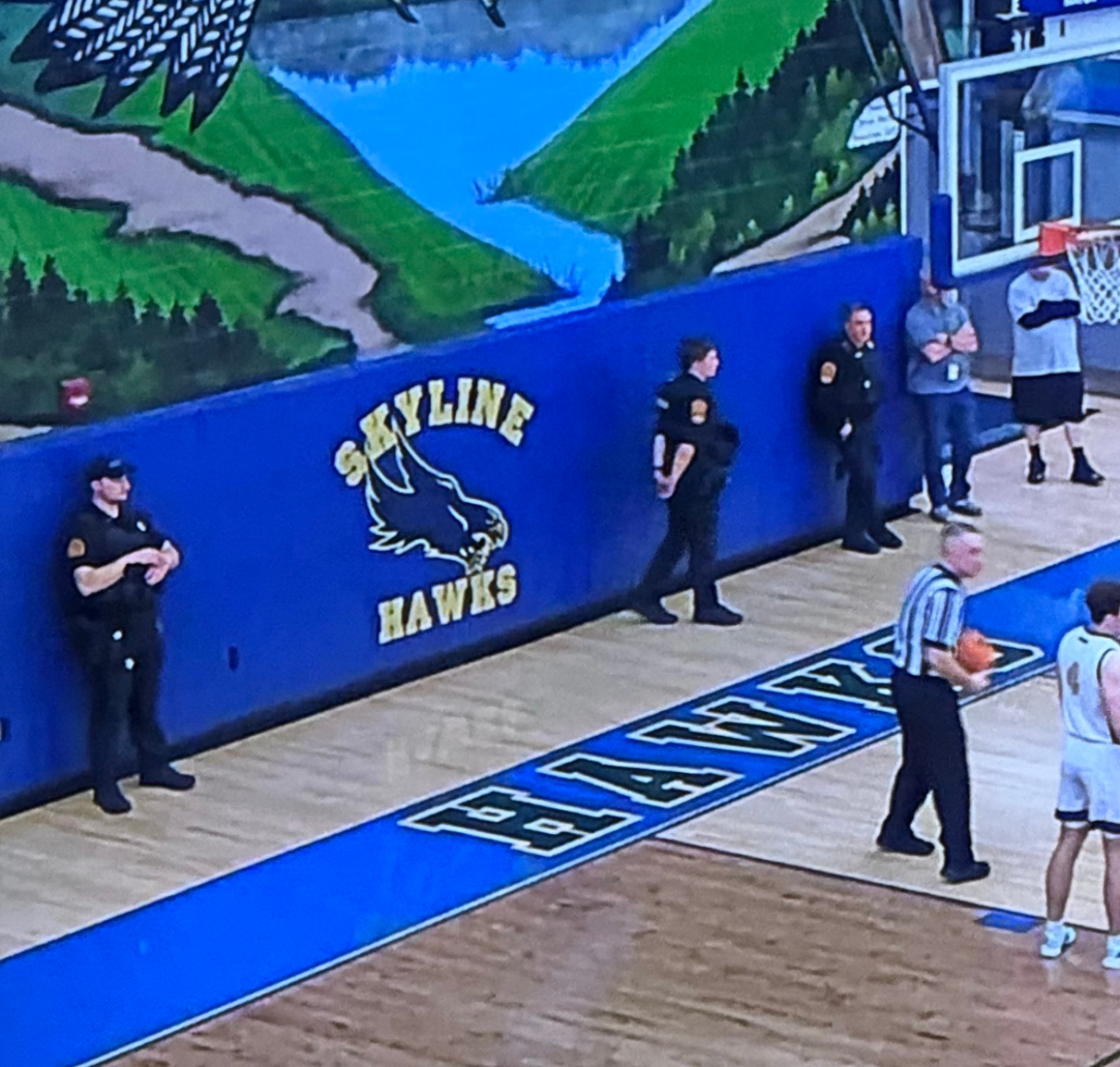 Skyline High School Basketball Police