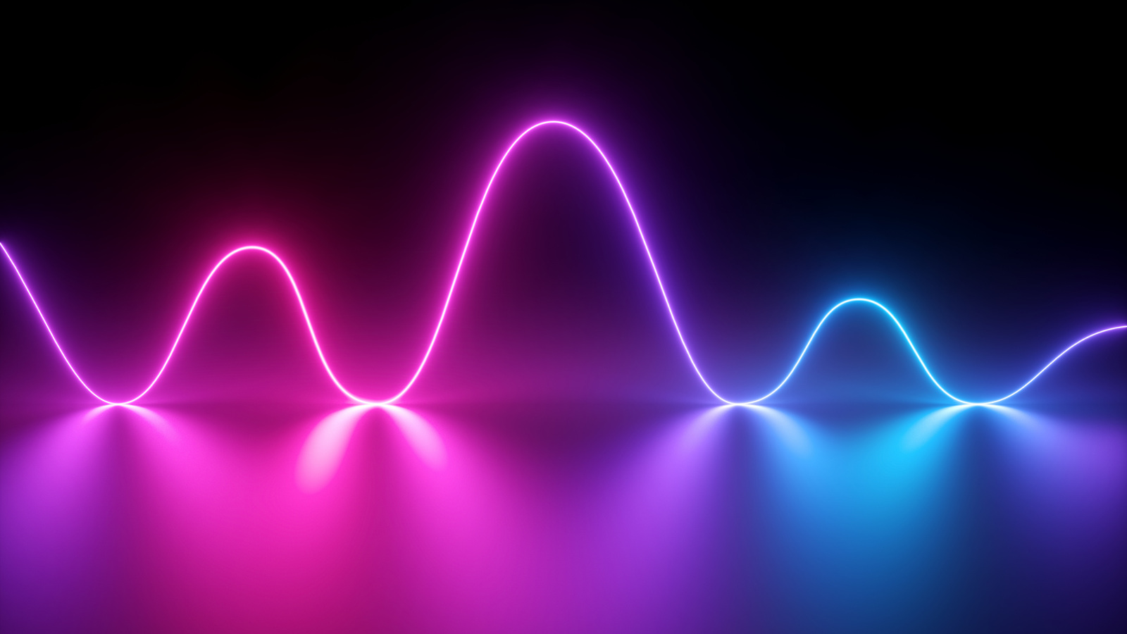 pulsating light sound waves