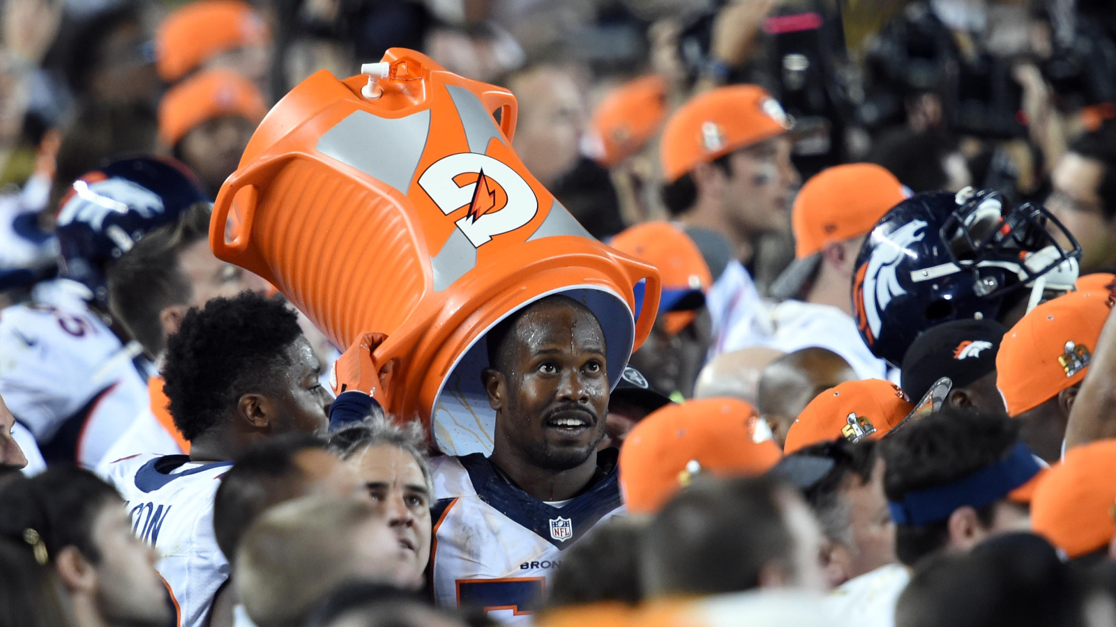 Super Bowl Gatorade cooler