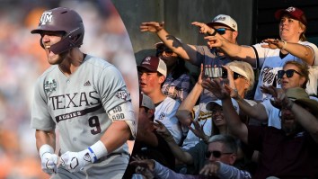 Texas A&M Baseball Fans Rattle Pitcher Into Serving Absolute Meatball With Epic Ball-5 Chant