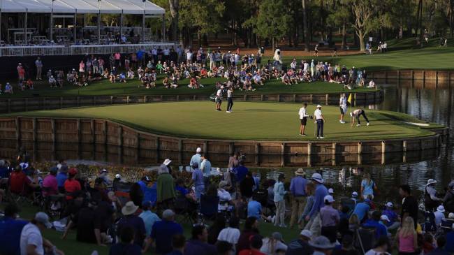 17th hole at TPC Sawgrass during The Players