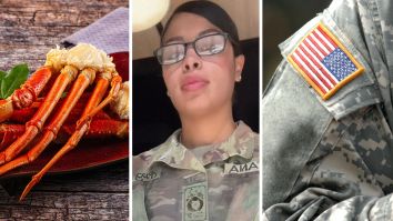 Army Soldier Shows Up For Work. Then She’s Served Crab Legs For Lunch. What Does It Mean?: ‘Oh Sista You Might Wanna Call In Sick Or Sum’