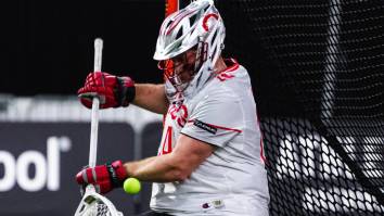 Pro Lacrosse Goalie Shows Off Torso Covered In Gnarly Bruises After Helping Team Clinch PLL Tournament Title