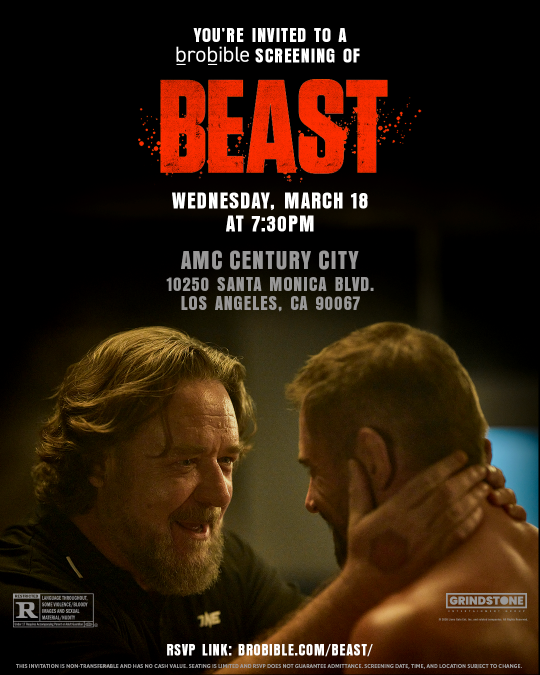 BroBible Hosts Free Screening Of Action Film BEAST