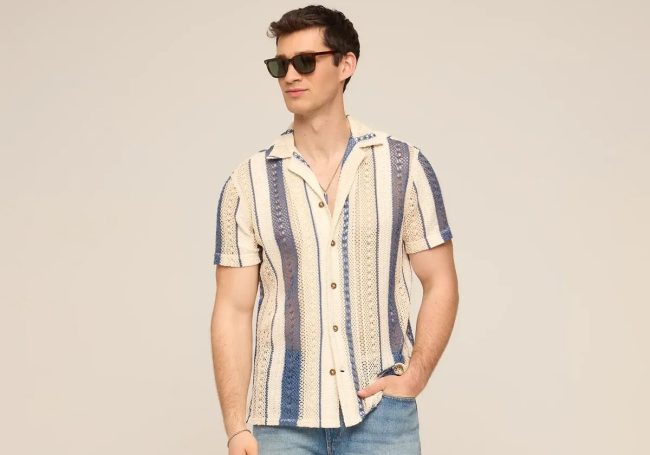 Crochet Sunday Shirt - The Calm Seas