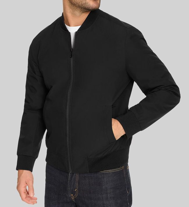 Cole Haan Regular Fit Bomber Jacket on sale at Men's Wearhouse